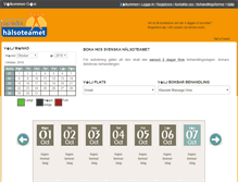 Tablet Screenshot of boka.svenskahalsoteamet.se